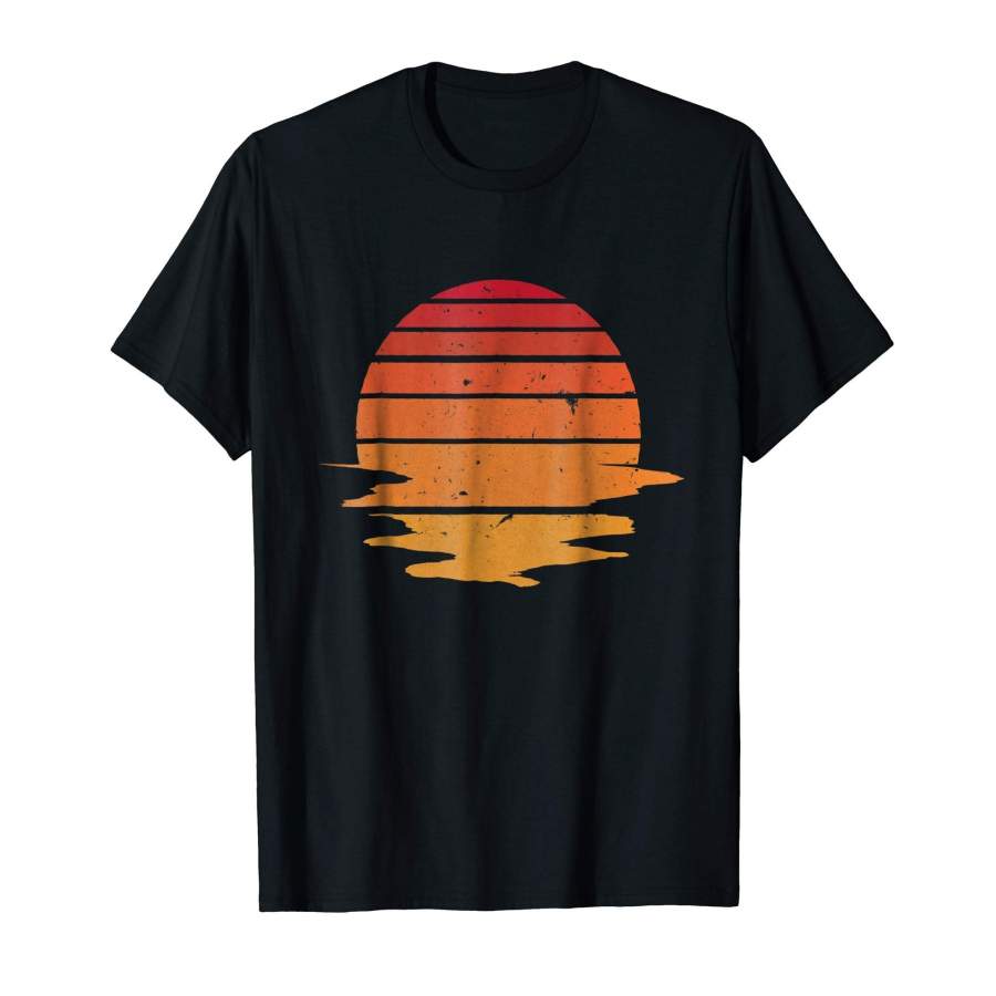 Vintage Sunset Graphic T-Shirt