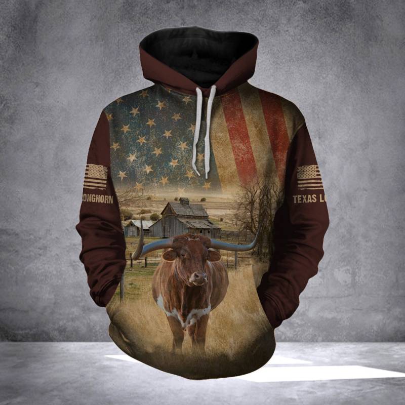 Animal Cale Texas Longhorn V15 Hoodie