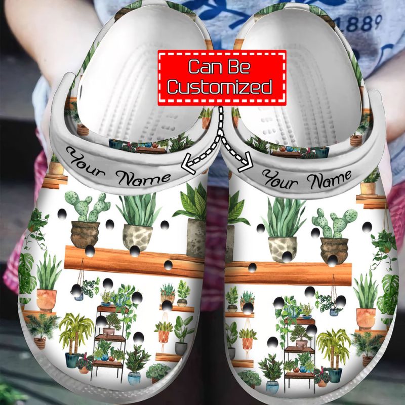 Gardeners – Crazy Plant Lady Mom Unisex Birthday Gifts Clog Shoes For Men And Women