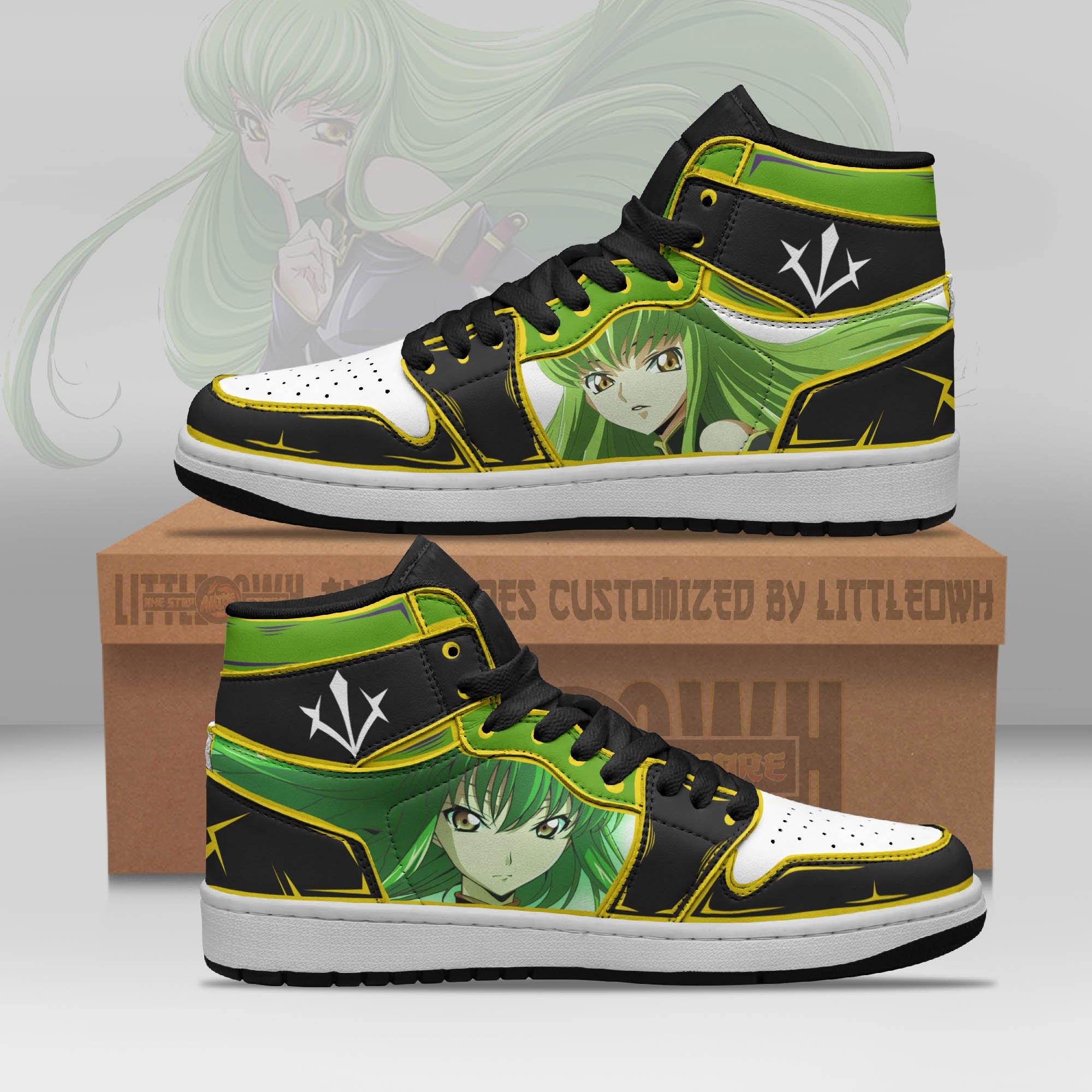 Cc Code Geass Jd Sneakers Custom Anime Shoes