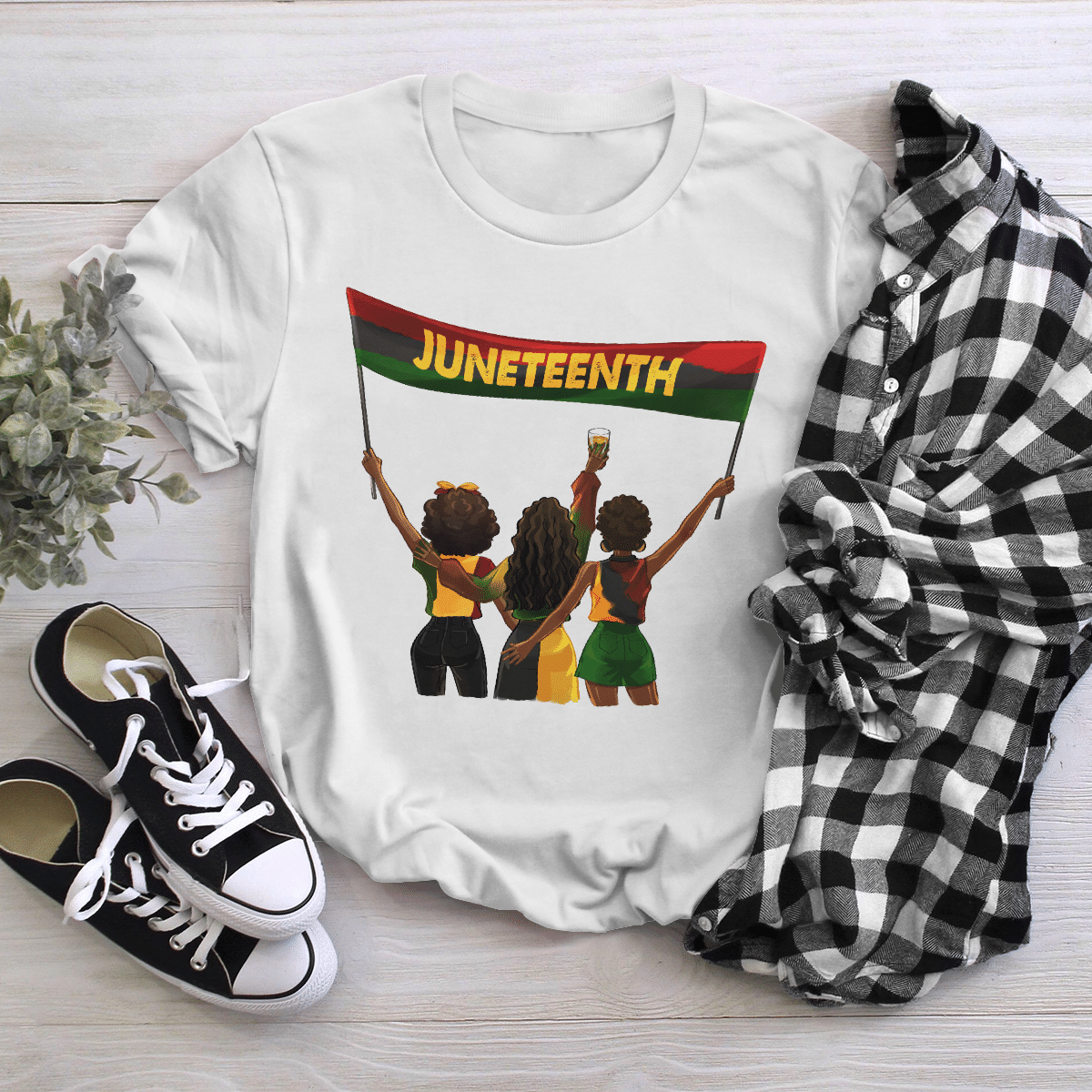 Juneteenth Girl Friends Shirts