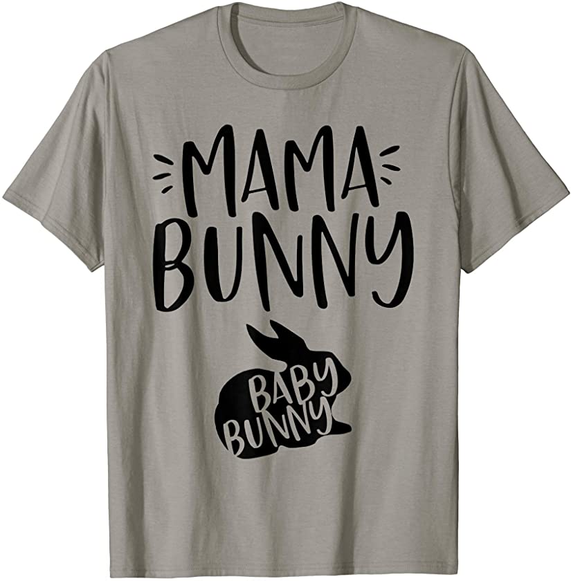 Mama Bunny Cute Easter Pregnant Mom Gift for Pregnant Mom T-Shirt