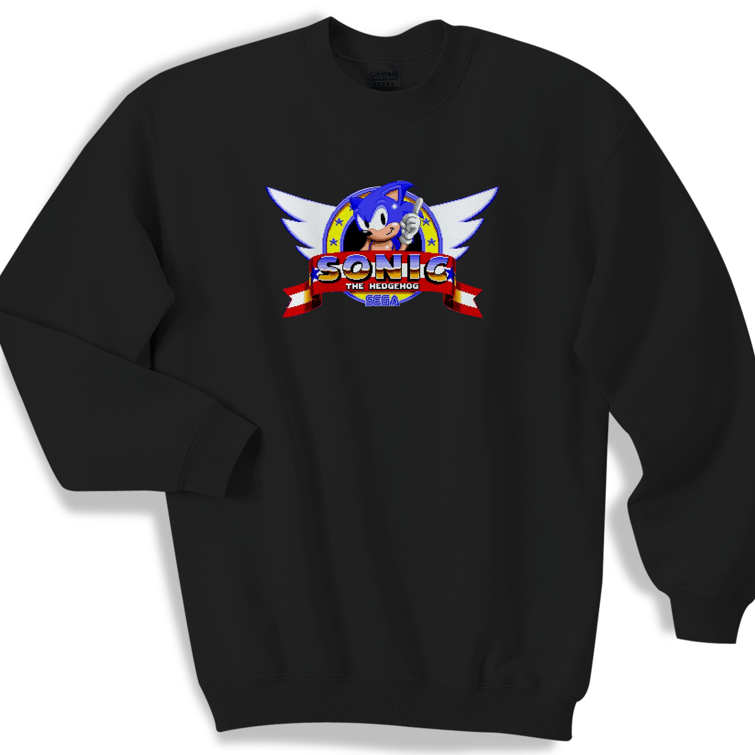 Sonic The Hedgehog Sega Sweater Sweatshirt