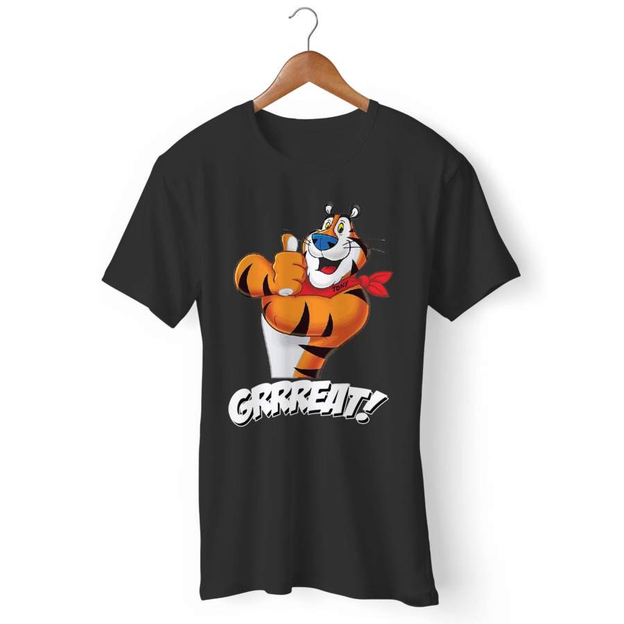 Tony The Tiger Cereal Mascot Man’s T-Shirt