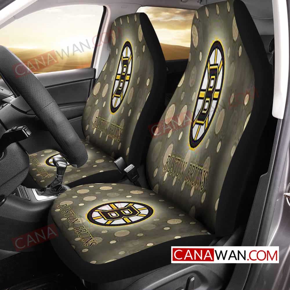 Boston Bruins Style217 3D Customized Personalized Car Seat Cover