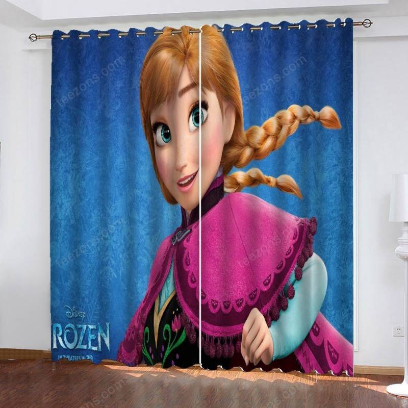 Anna Frozen 1 3D Living Room Shower Curtains