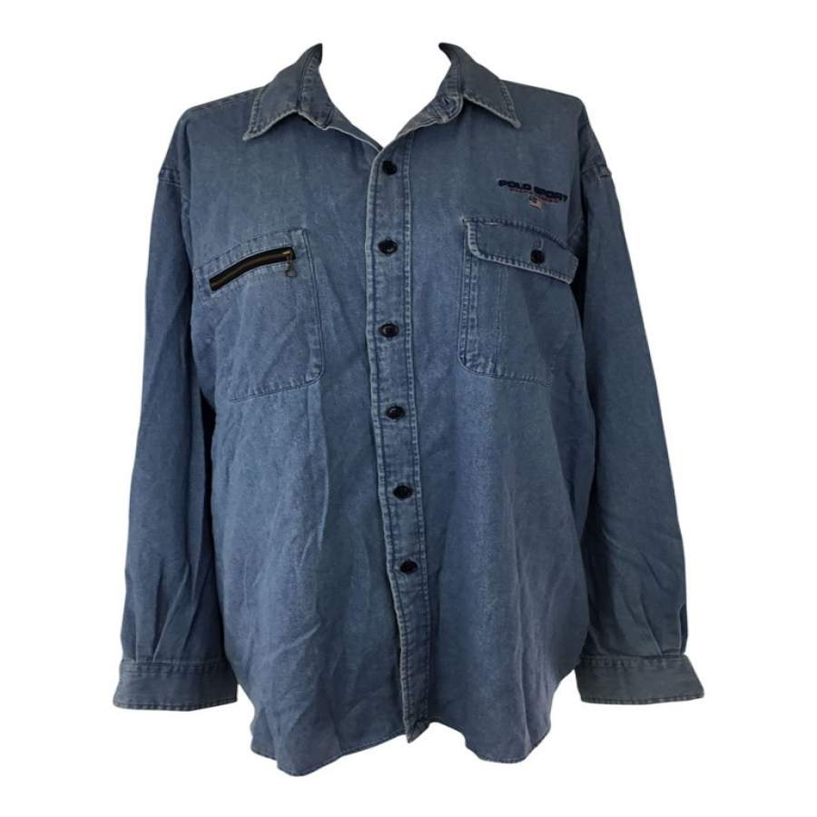 Vintage Ralph Lauren Polo Denim Shirt S0465