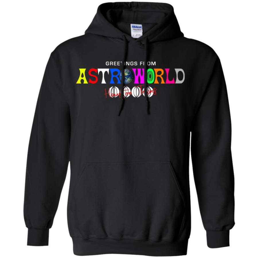 Memo Apparel Astroworld – Houston, Texas Pullover Hoodie