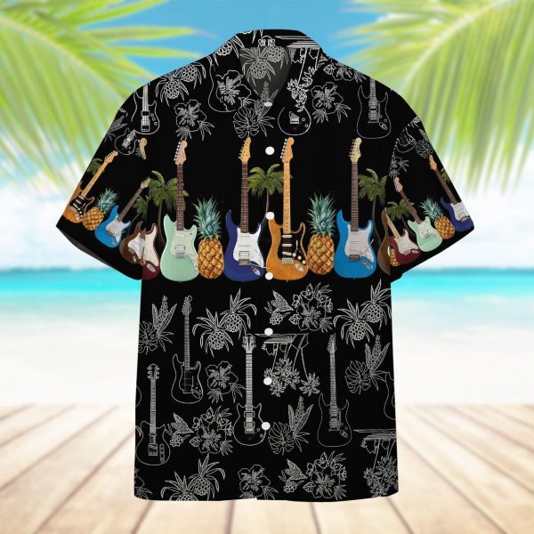 Electric Guitar Hawaii Shirt For Men Women Ha41924