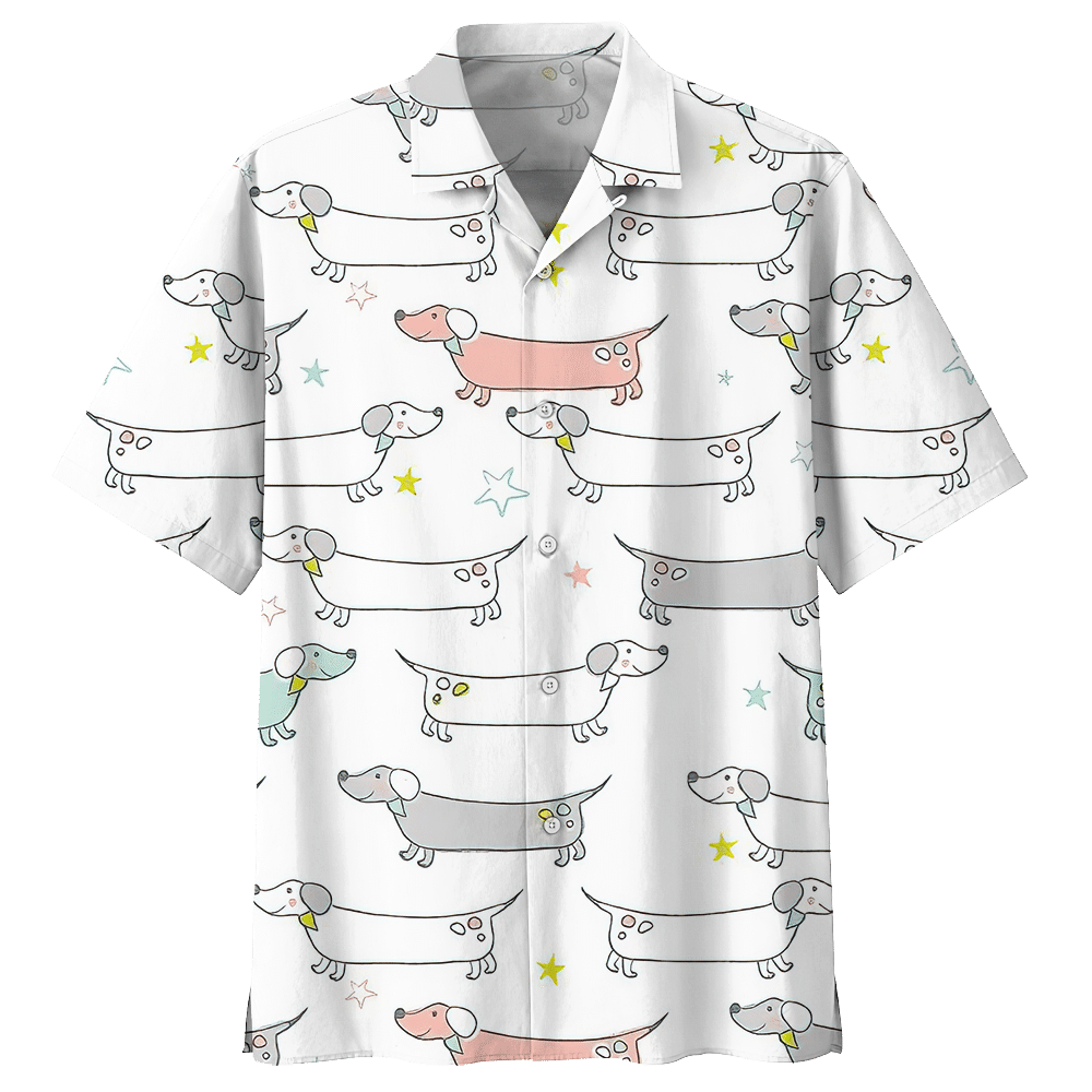 Dachshund Hawaii Shirt Ha73516