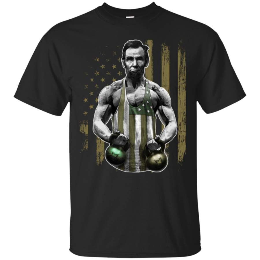 AGR Abroham Liftin Abraham Lincoln Funny Pun T-Shirt Gift Men