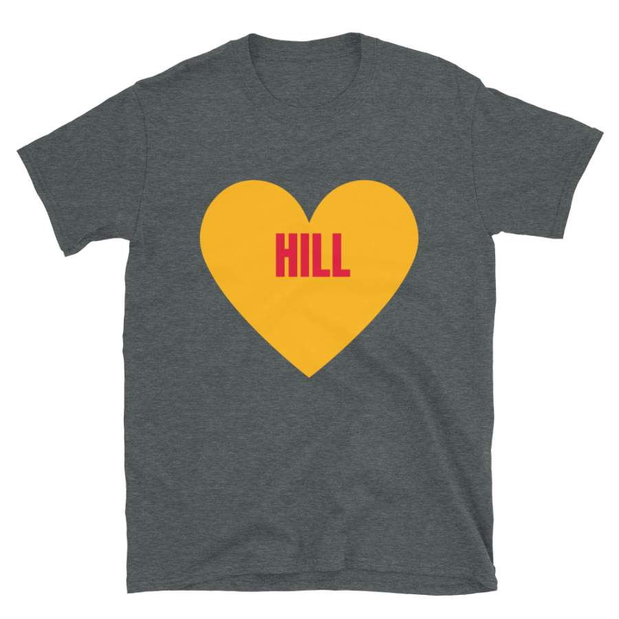 Hill Kansas City Football T-Shirt, Funny Unisex Love Hill Novelty Gift Shirt