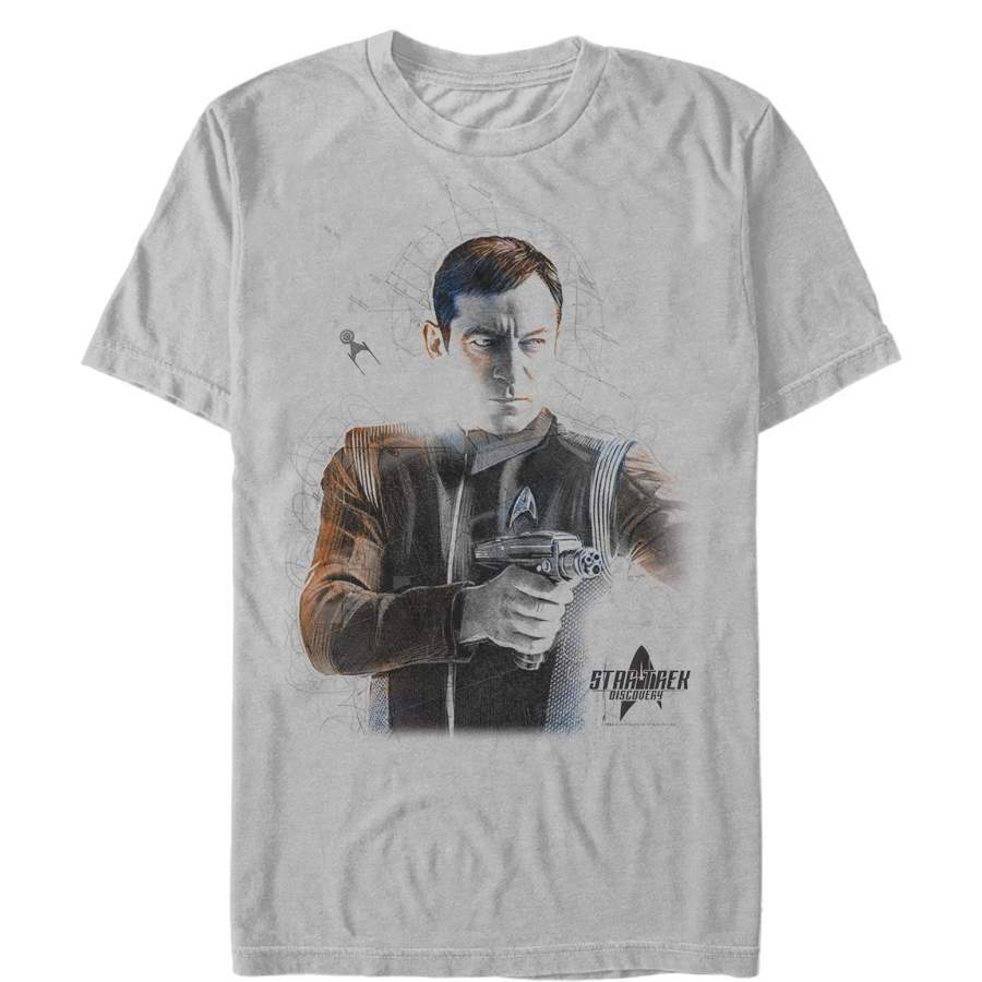 Star Trek Men’s Discovery Lorca Portrait  T Shirt