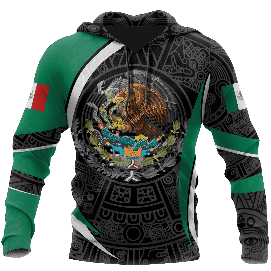 Aztec Spirit Mexican Hoodie 3D All over print