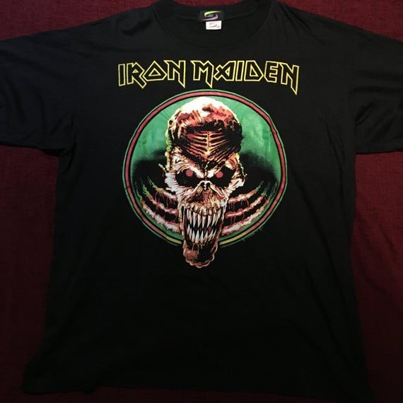 Vintage 1992 Iron Maiden Fear Of The Dark Shirt