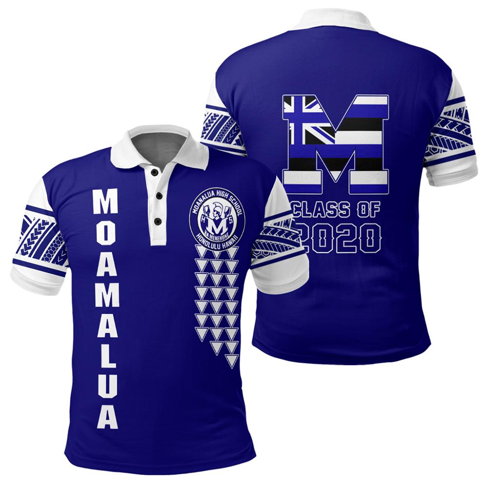 (Personalized) Alohawaii – Moanalua High Custom Your Class Polo Shirt – AH J0