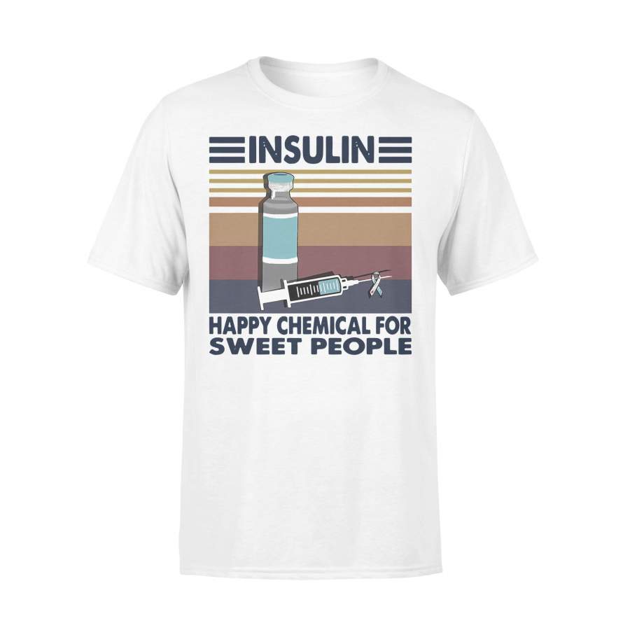 Insulin Happy Chemical For Sweet People Vintage T-shirt