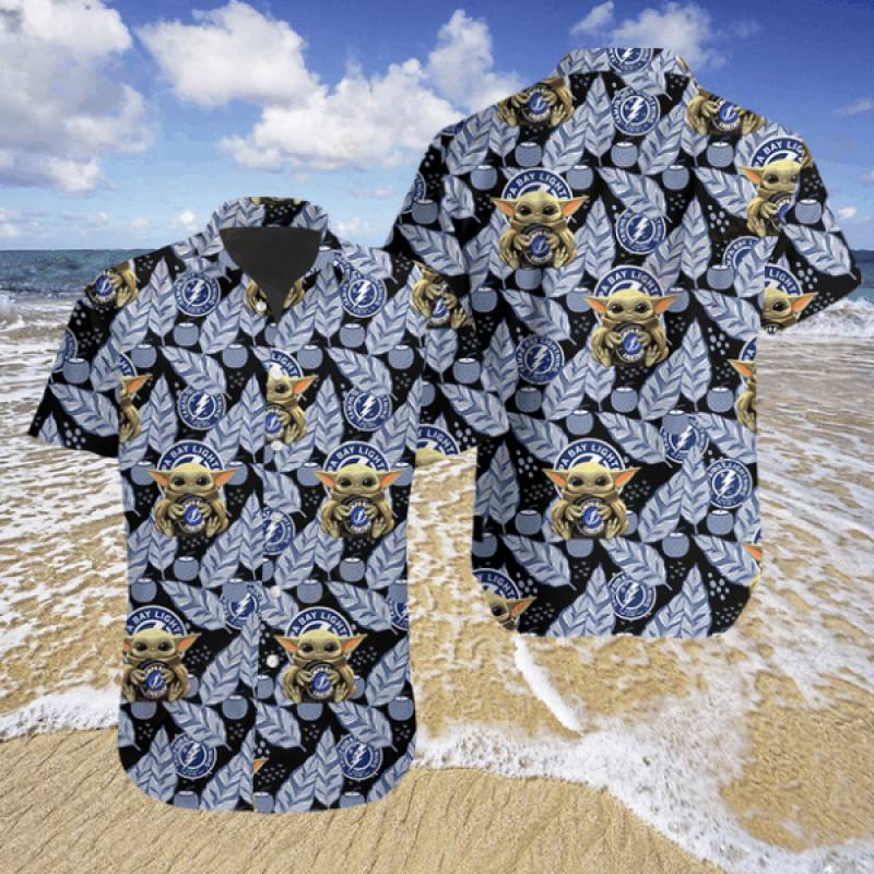 Tampa Bay Lightning Hawaii 3D Shirt With Shorts TBLN3D02190620