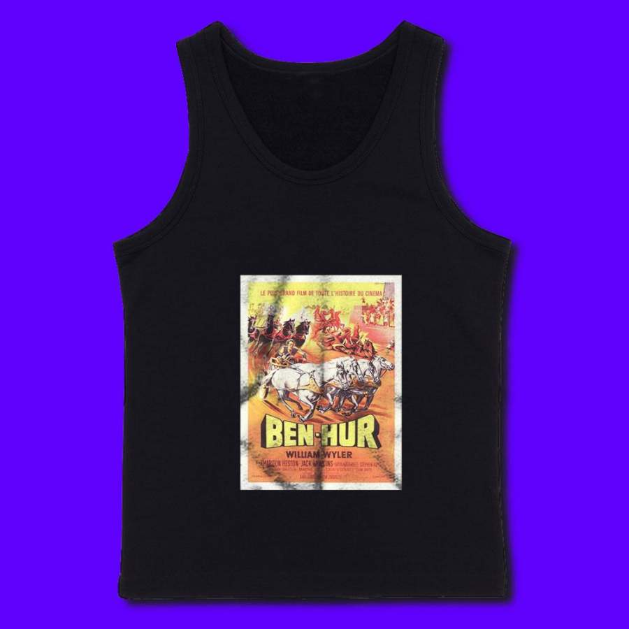 Ben Hur Movie Poster Vintage Men’S Tank Top