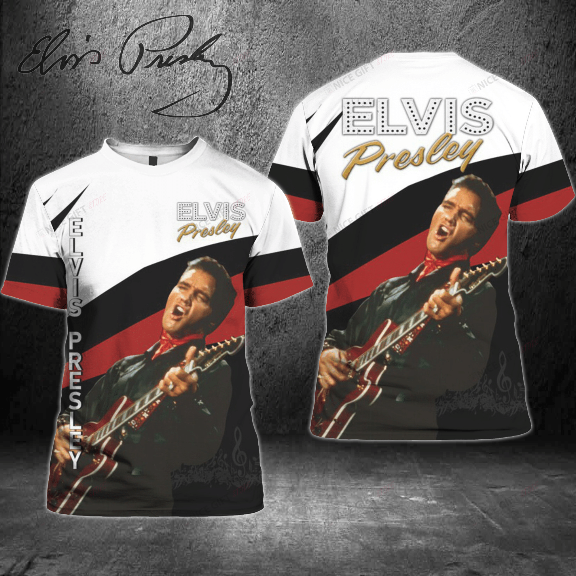 Elvis Presley 3D T-Shirt 3Ts-Y0P6