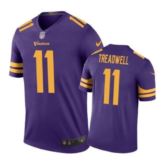 Minnesota Vikings 11 Laquon Treadwell Color Rush Purple 3D Jersey