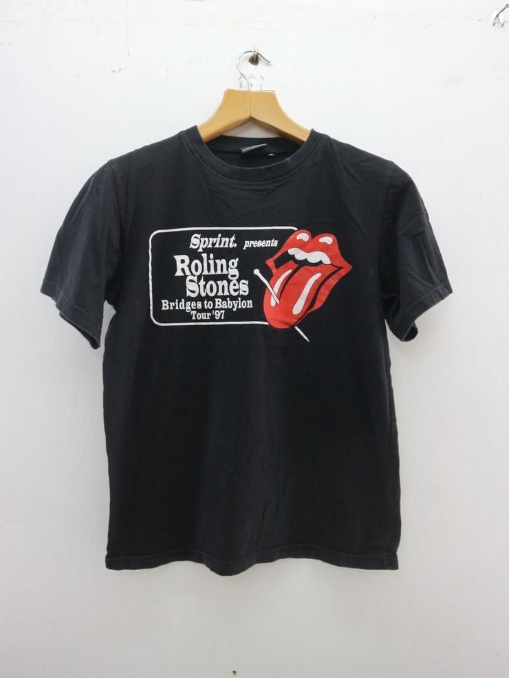 Vintage Rolling Stones Bridges To Babylon Tour 1997 Shirt