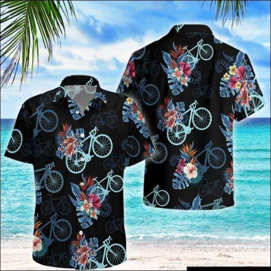 Cycling Bike Aloha Tropical Hawaii Shirts Ha108553