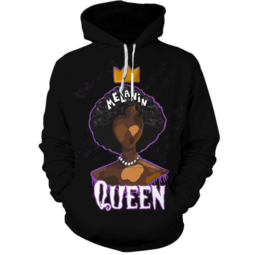 Melanin Queen 2 Hoodie & Zip Hoodie For Men And Women