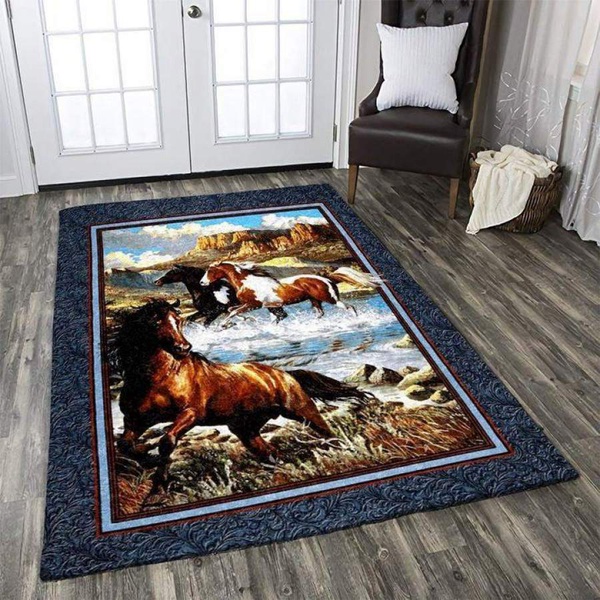 Horse Cla270824r Area Rug