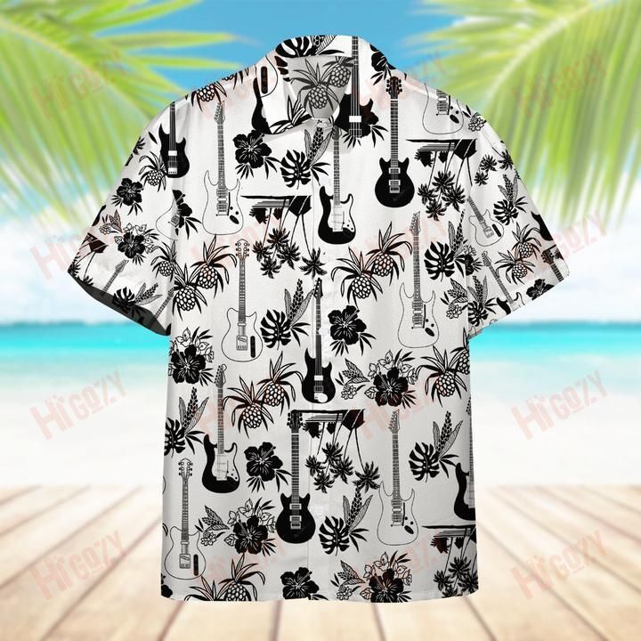 Guitar Hawaiian Shirts Ha74683