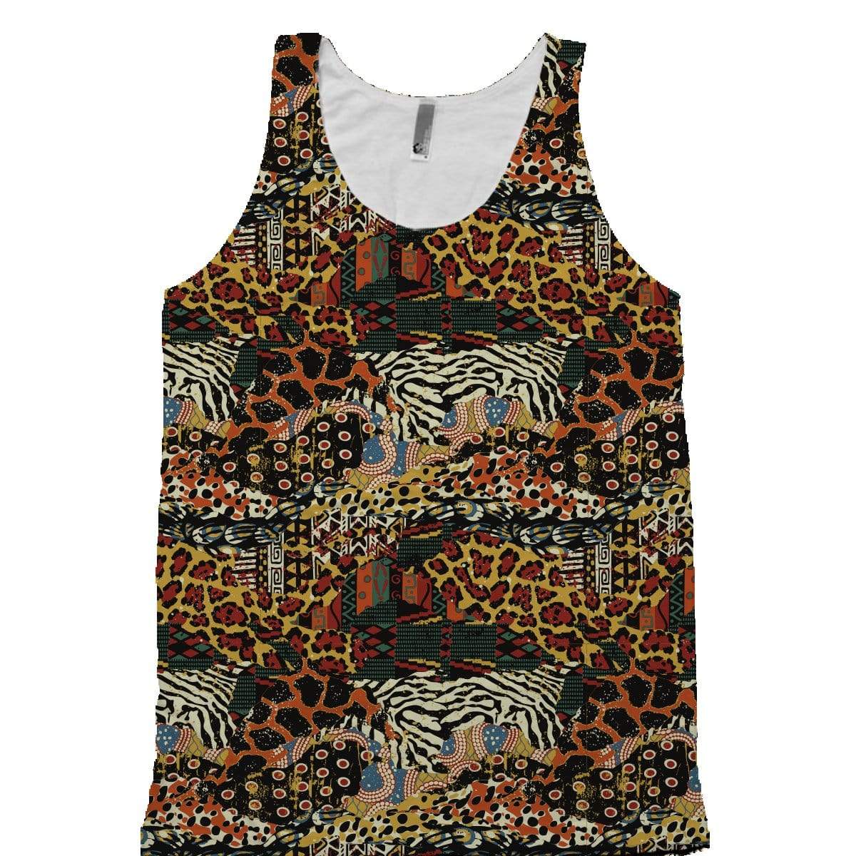 Wild Animal Print Tank Top