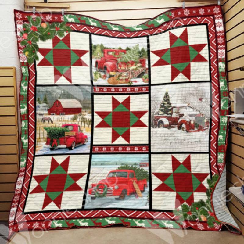 Red Truck Christmas Blanket OCT0502 73O35