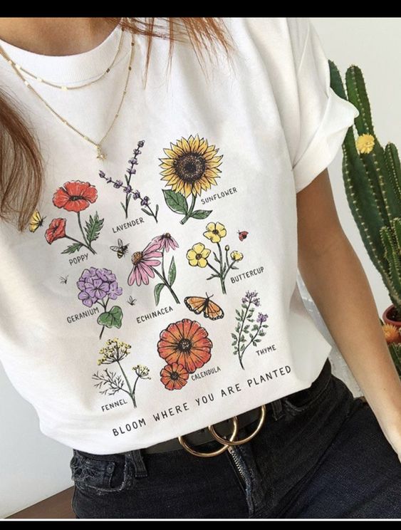 Bloom Where You Are Planted T-shirt