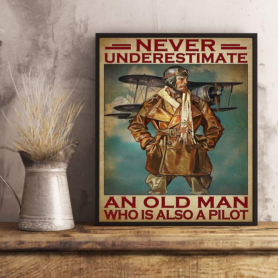 Mp0411 – Pilot – Never Underestimated An Old Man Who Is Also A Pilot ...