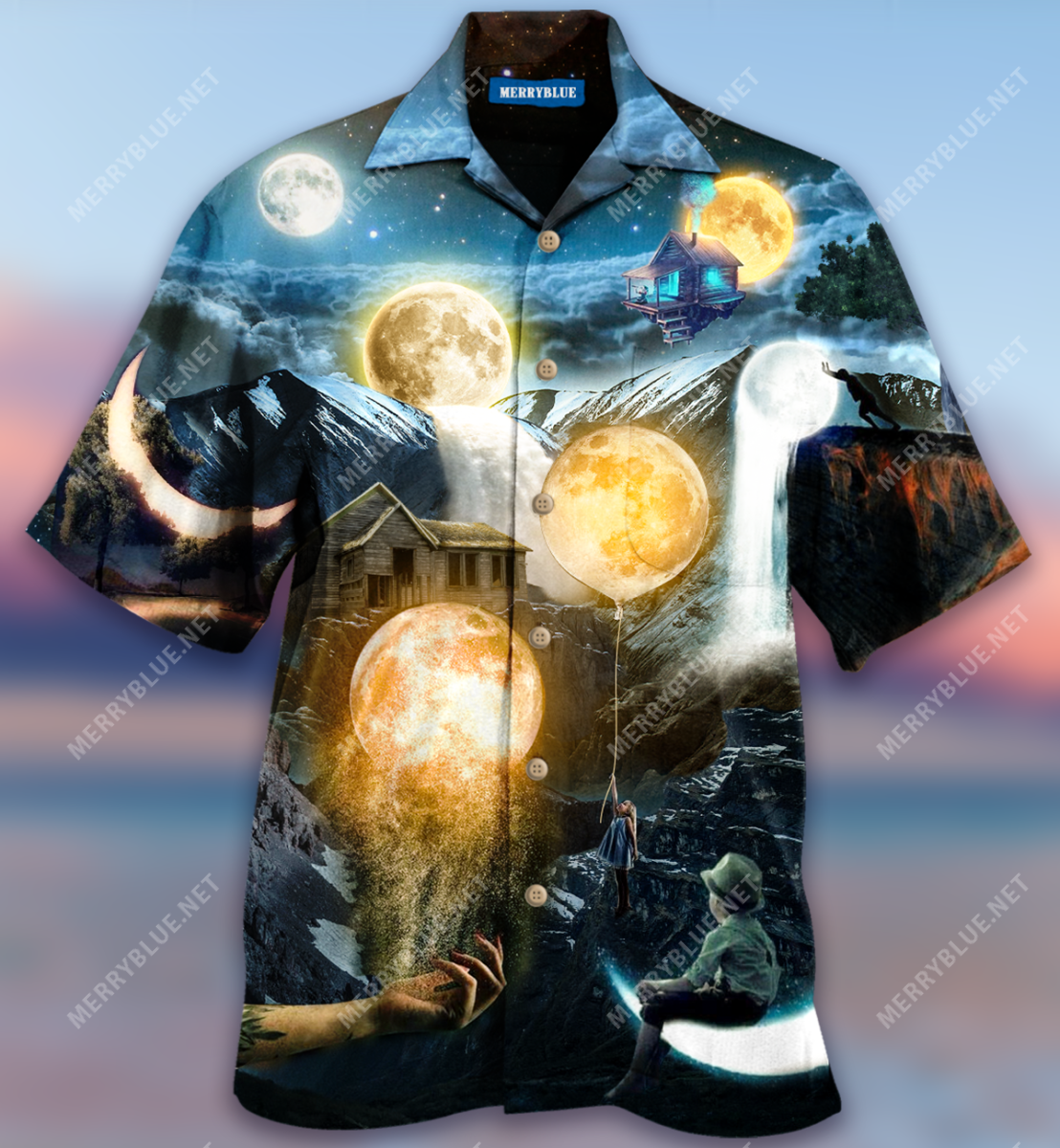 The Sun Sees Your Body The Moon Sees Your Soul Unisex Hawaiian Shirt