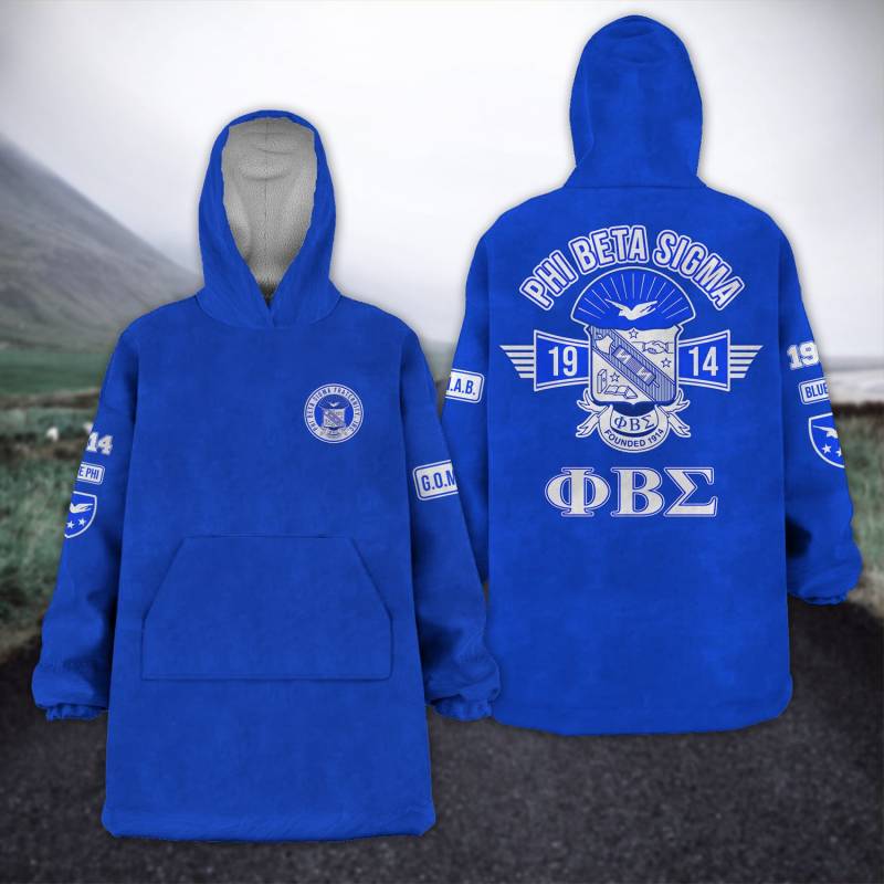 PHI BETA SIGMA LAZY PAJAMAS HOODIE 23320203