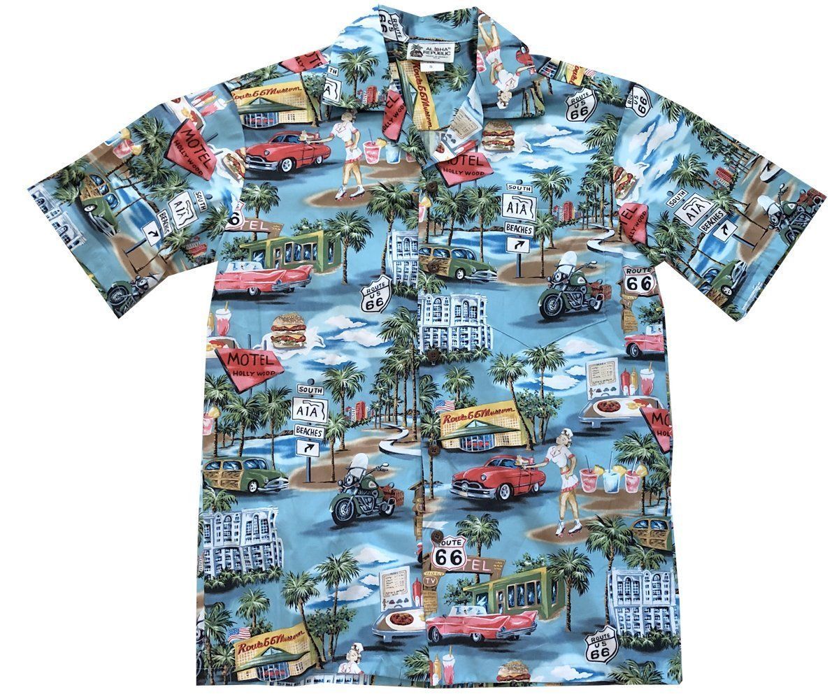 Memories Of Route 66 Hawaii Shirt Ha42637