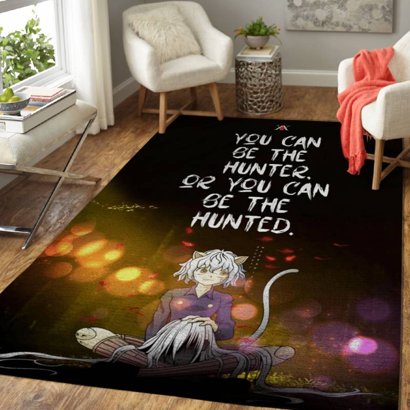 Hunter X Hunter Neferpitou Anime Quote Area Rug – Carpet