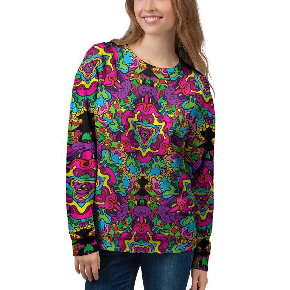 Animal Hippie Psychedelic Women’S Sweatshirt