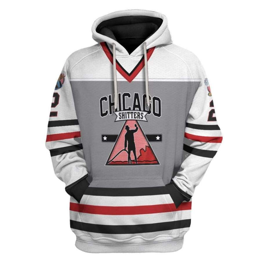 Chicago Shitters Christmas Vacation Hockey Jersey Custom T-Shirts Hoodies Apparel