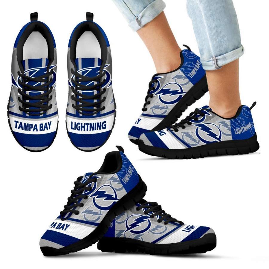 Three Impressing Point Of Logo Tampa Bay Lightning Sneakers