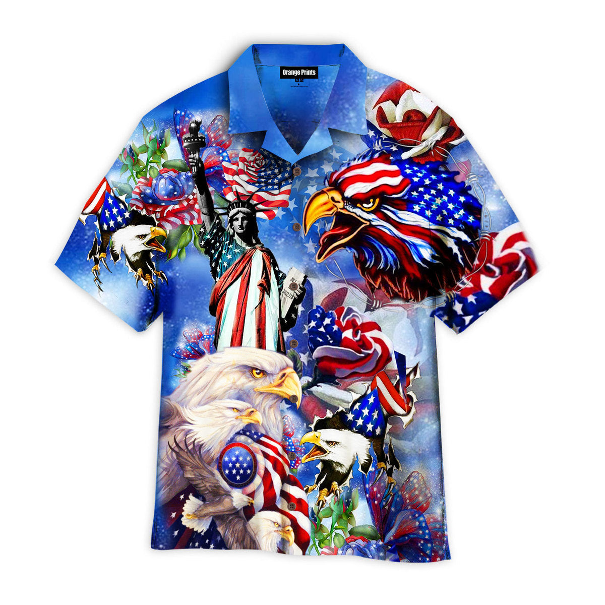 My Heat Beats Tue To Country Patriotism Hawaii Shirt For Men Women Ha48547