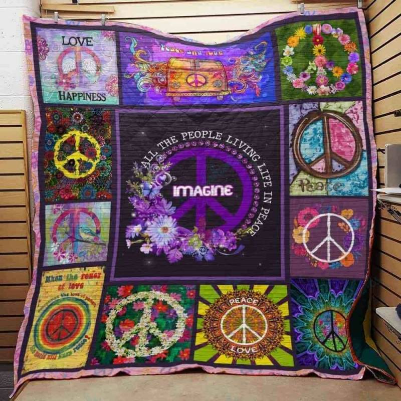 Hippie Peace M1501 82O39 Blanket – Odbary Store