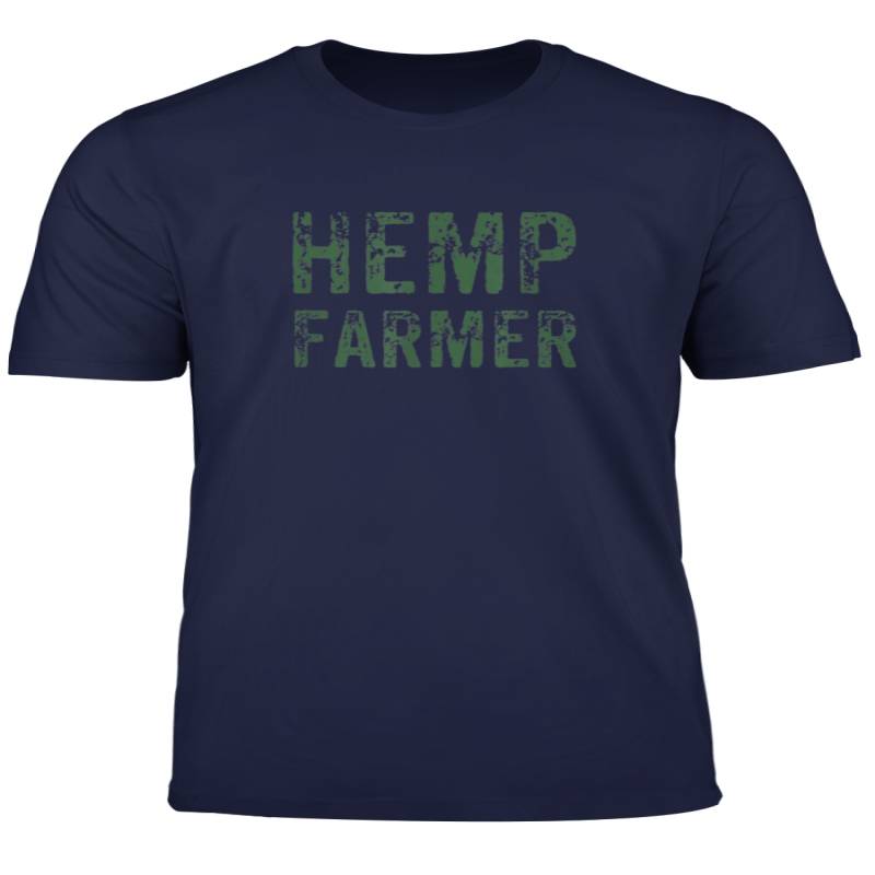 Hemp Farmer T Shirt Farm Organic Oil Herbal Vegans Medicine