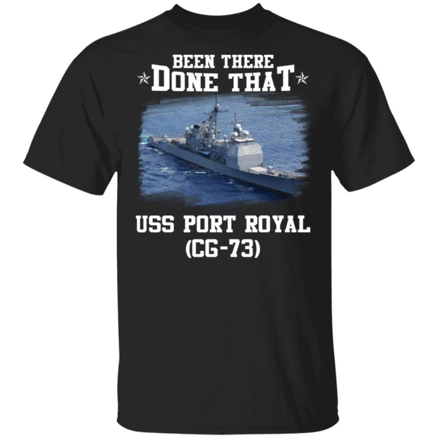 USS Port Royal CG-73  Veterans Day Christmas Gift T-Shirt