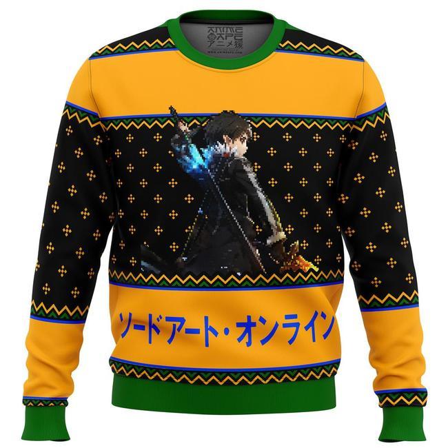 SWORD ART ONLINE BEATER PREMIUM UGLY CHRISTMAS SWEATER – AMAZING GIFT IDEA – THANKSGIVING GIFT