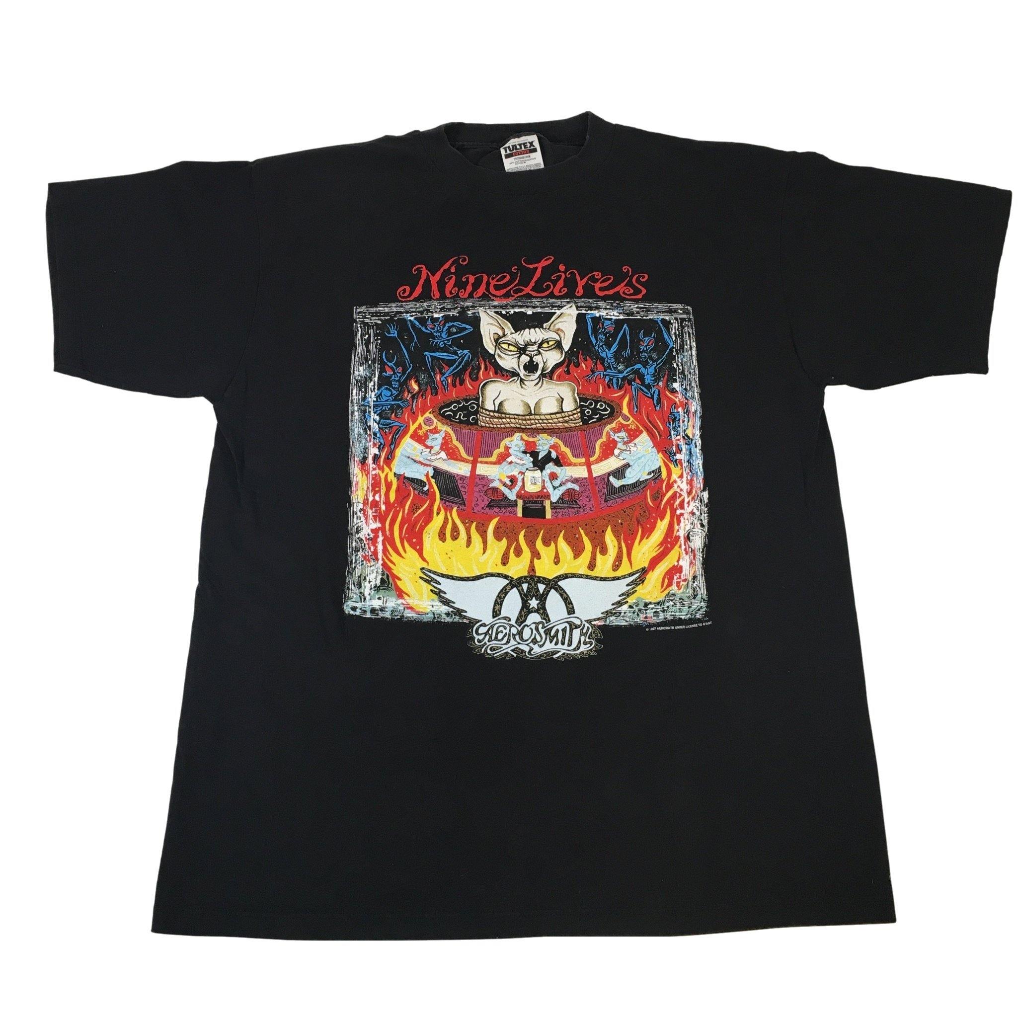 Vintage Aerosmith “Nine Lives” T-Shirt