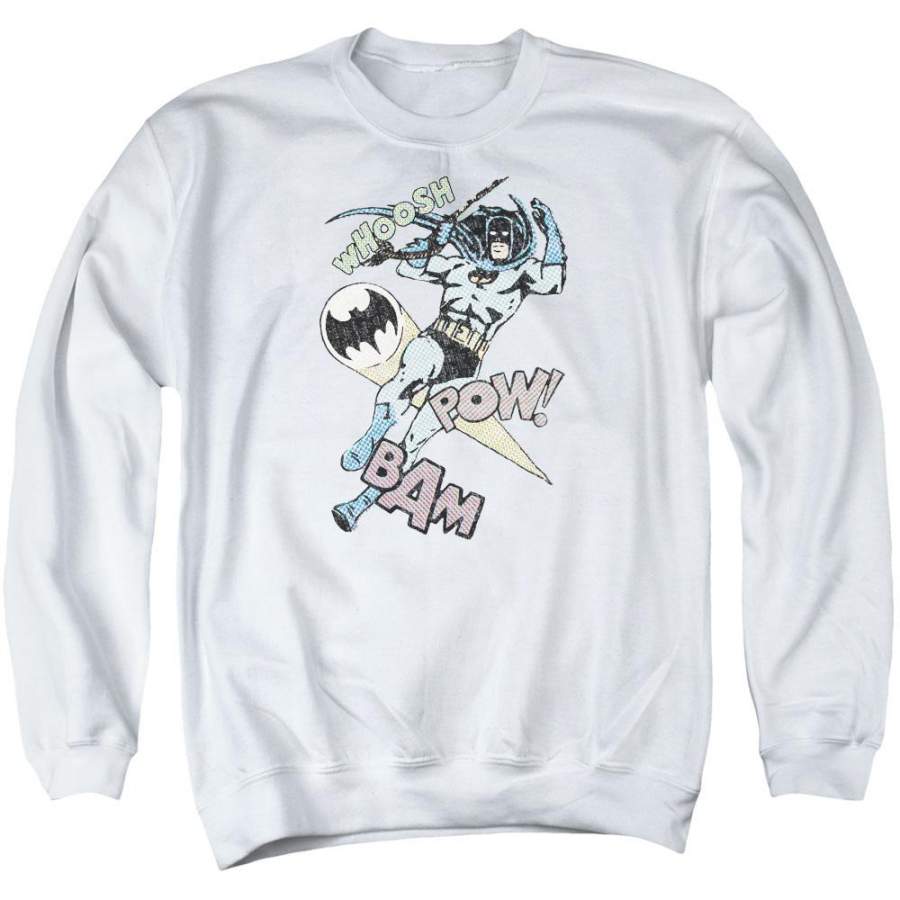 Batman – Halftone Swing Adult Crewneck Sweatshirt