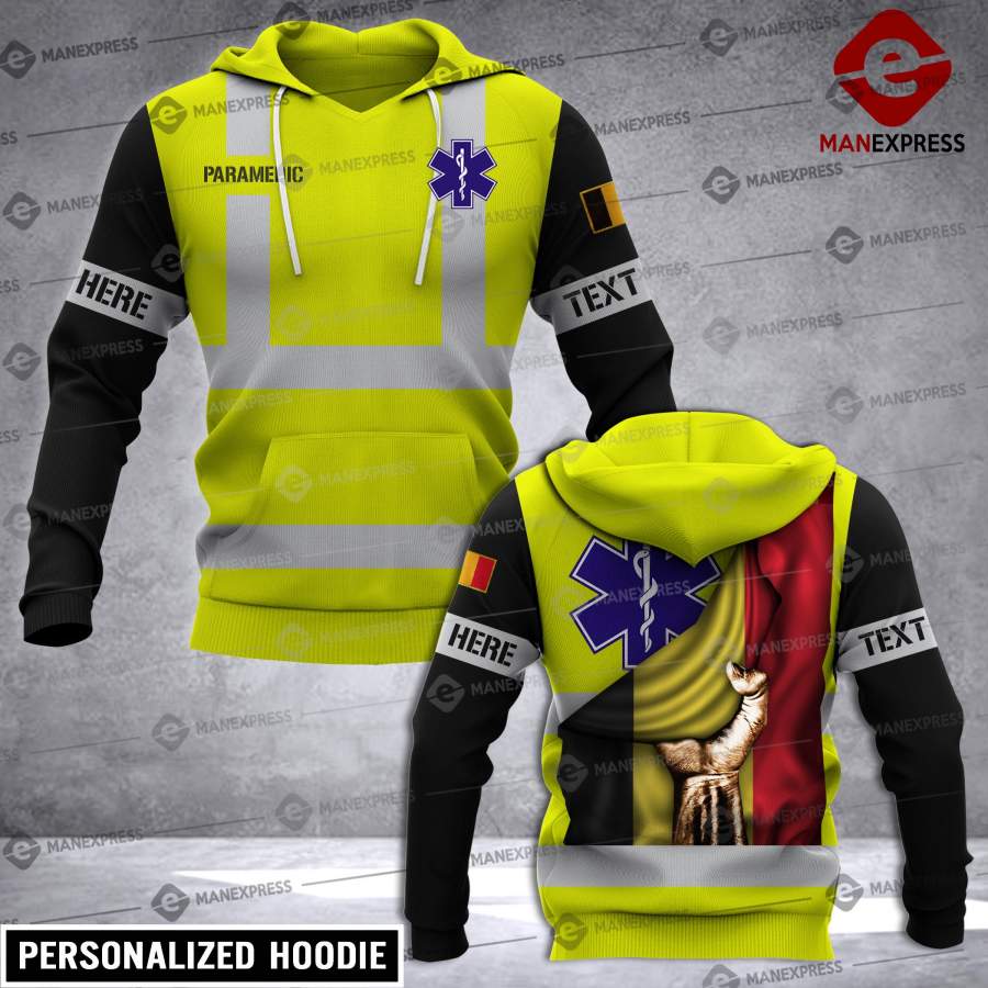 VH CUSTOMIZE BELGIUM PARAMEDIC BELGIAN 0904 – 3D ALL OVER PRINT