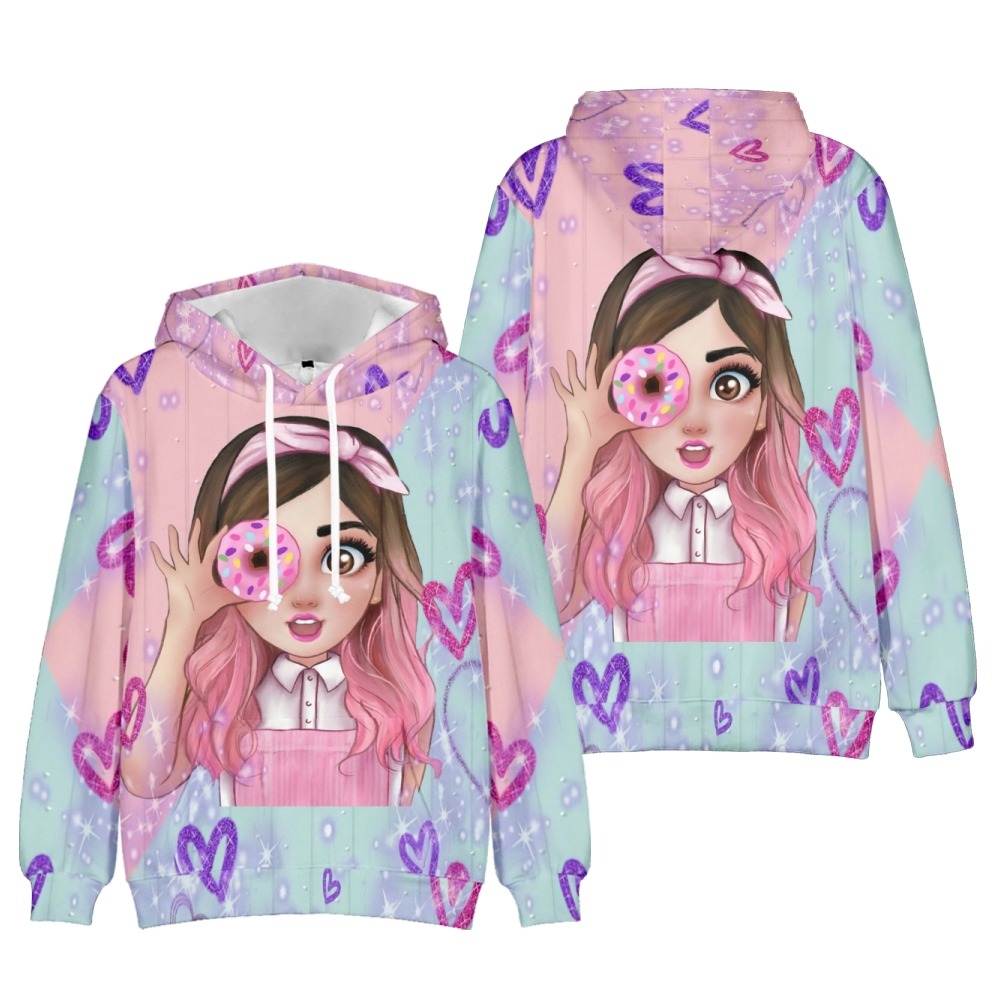 3D Mis Pastelitos Hoodie Sweatshirt Fashion 3D Cute Clothes Women men Pullovers alx